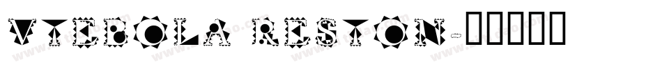VTEbola Reston字体转换